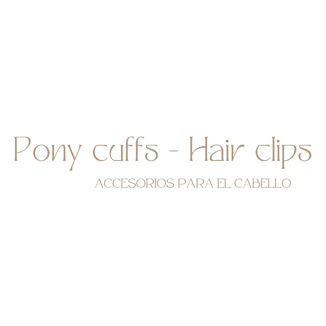 Pony cuffs y Hair clips